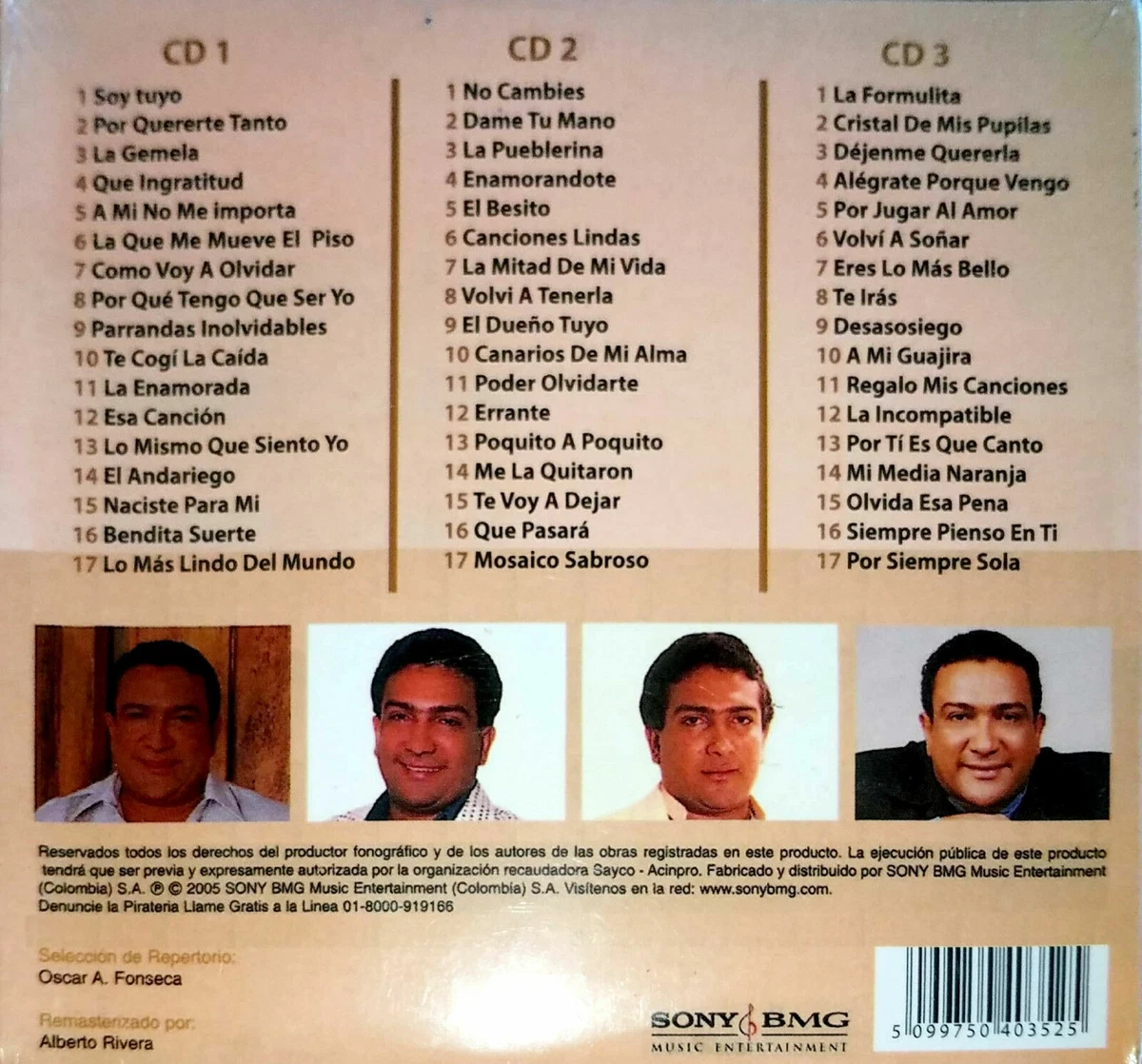 LOS BETOS MIS FAVORITAS 3 CDs eBay