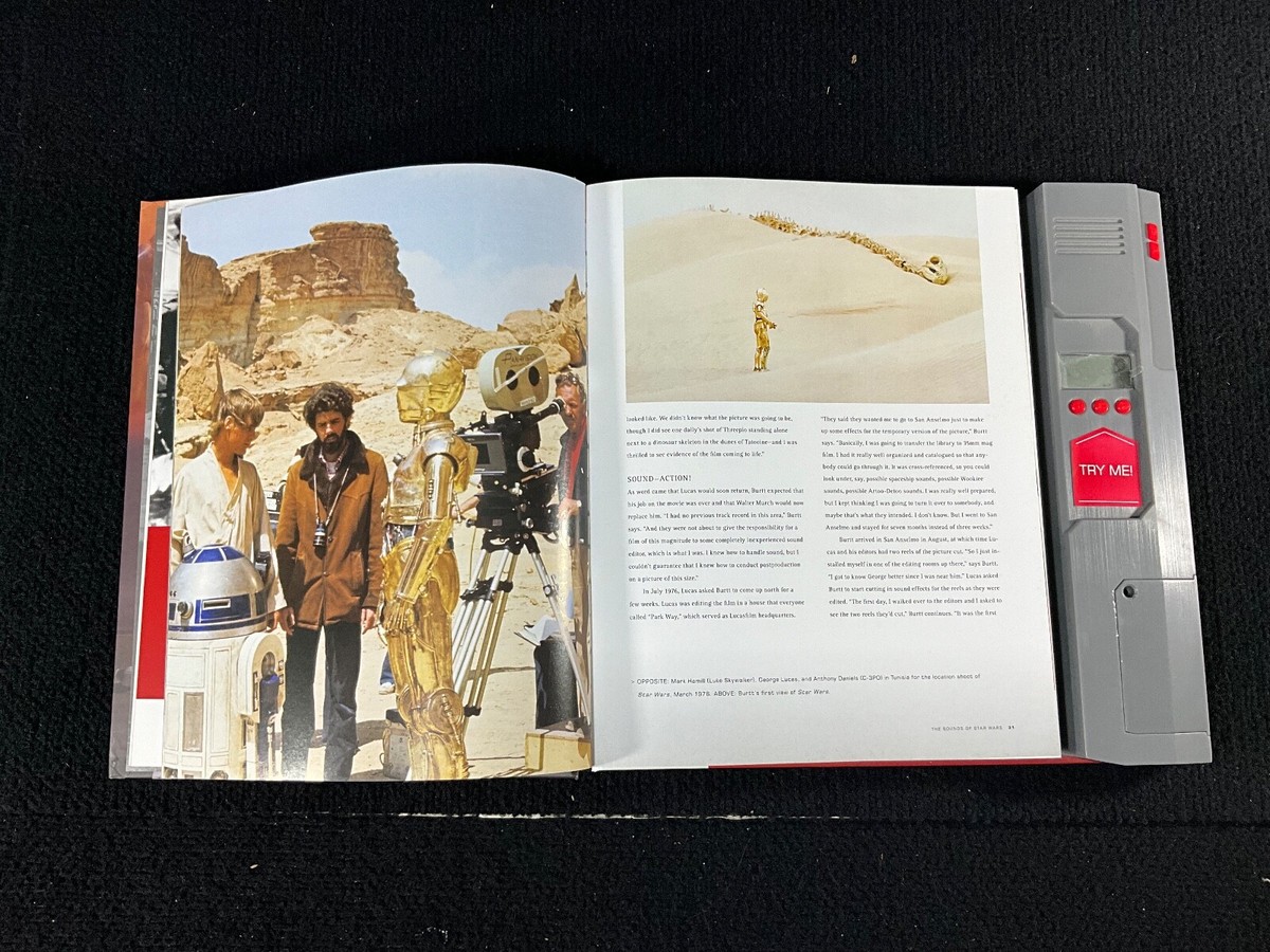 専用★スターウォーズの効果音「The Sounds of Star Wars」 THE SOUNDS OF STAR WARS HARDCOVER ELECTRONIC SOUND EFFECTS