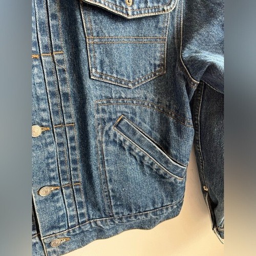 Ralph Lauren 100 % Cotton Denim Jean Jacket Vintage Size L UNISEX - Picture 9 of 15