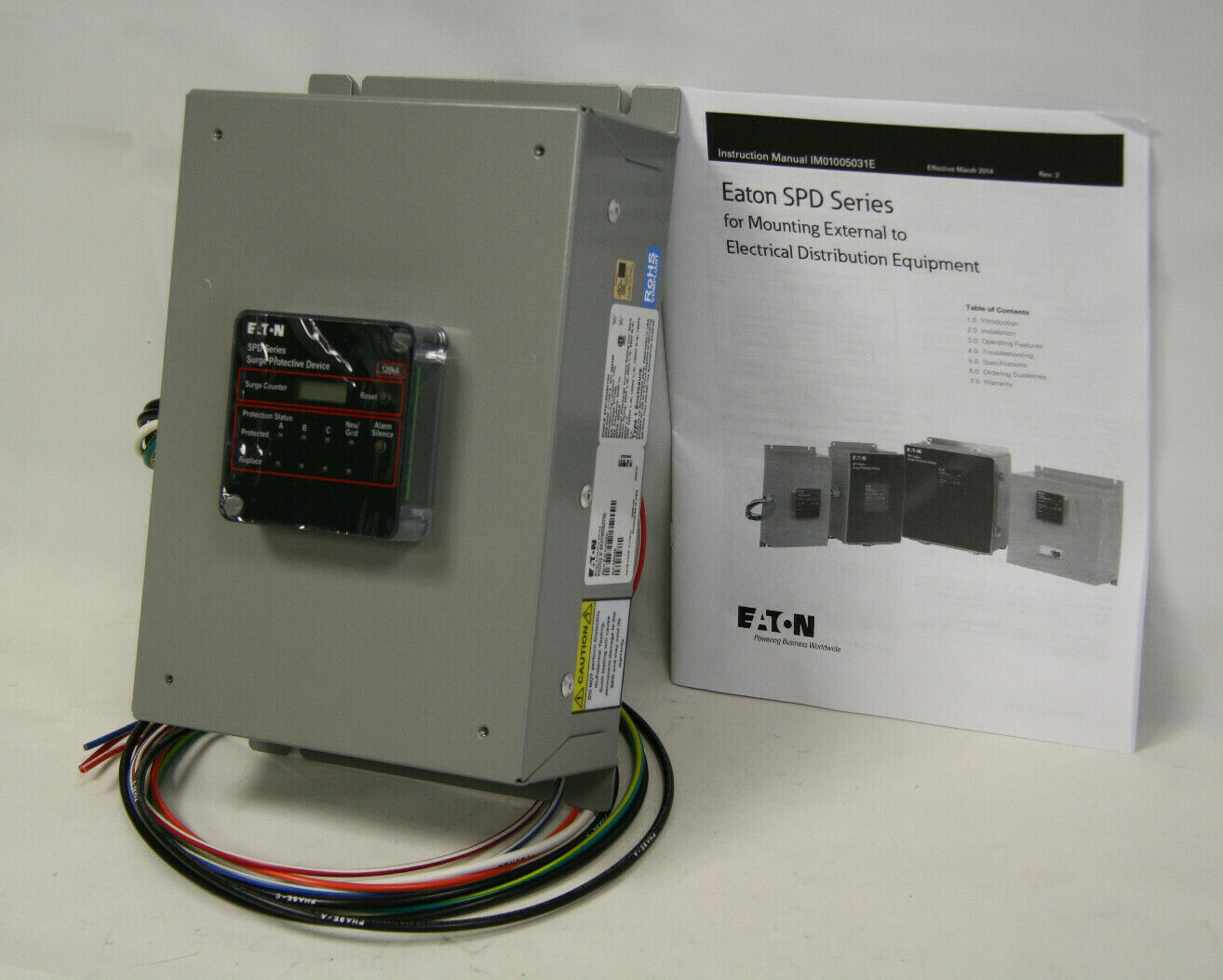 Eaton SPD120480Y3K Surge Protective Device SPD 120/480V 50/60Hz 120kA