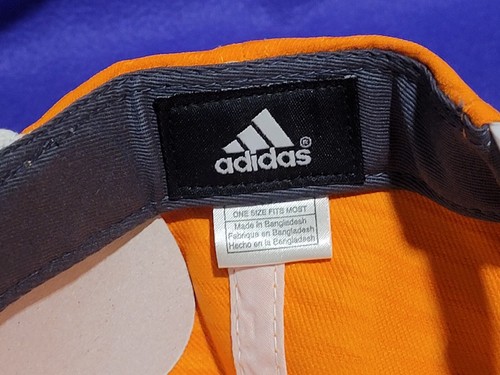 Adidas Youth Tennessee Cap Snapback Orange/White NWT FREE SHIPPING - Picture 2 of 3
