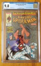 Amazing Spider-Man #321, CGC 9.8 NM/M, Todd McFarlane Art, White Pages. 