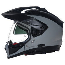 CASCO ADVENTURE NOLAN N70 2X CLASSICO GRIGIO OPACO MENTONIERA STACCABILE