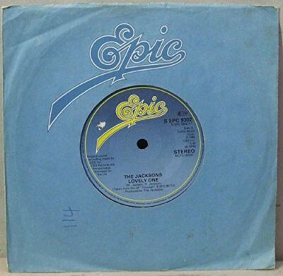The Jacksons Lovely One UK 45 7'' single +Things I Do For You [Vinyl] Jacksons, T