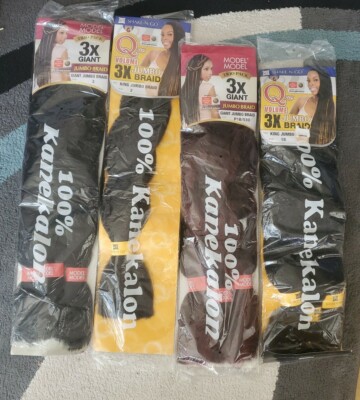Shake-N-Go Que Volume 3x King Jumbo & Model Model 3x Jumbo Braids..