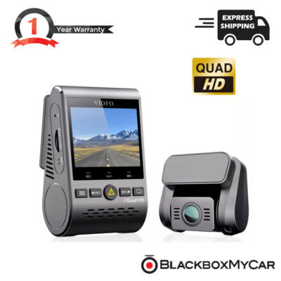 VIOFO A129 Plus Duo Dash Cam 2K 1440P 60FPS + 1080P 30FPS Wi-Fi GPS Parking Mode
