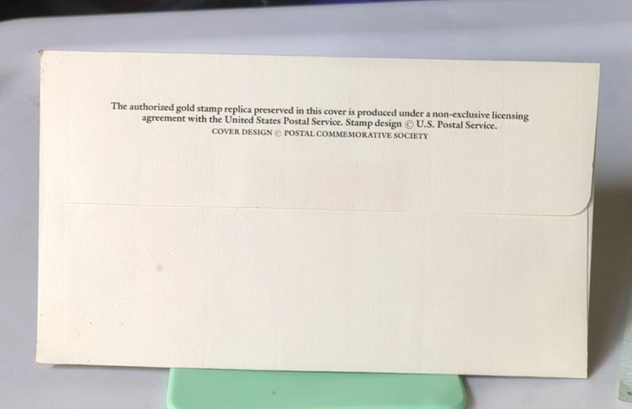 Golden Replica 1989 22Kt Gold Antarctic Explorers Complete Set Of 4 Stamps FDC - Image 2 of 4