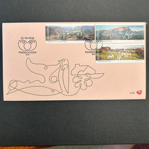 South Africa First Day Covers 2014 - 2025 FDC SACC 8.69-8.130 - Picture 29 of 56