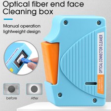 Fiber End Face Cleaning Box Fiber Wiping Tool Pigtail Cleaner Cassette Cleaner
