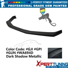 Fits 16-24 Chevy Camaro SS V8 OE Style Front Bumper Lip Spoiler ABS Painted #GJI
