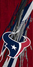 Set of Two Houston Texans Cornhole Board Wraps