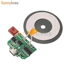 5W/7.5W/10W/15W Fast Charging Mainboard Mobile Wireless Charger Module 12V PCBA