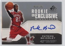 2009 SP Game Used Rookie Exclusive Signatures 13/100 Patrick Beverley Auto 10lp