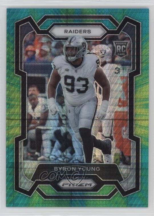 2023 Panini Prizm Rookies Hyper Prizm 122/175 Byron Young #355 03tv