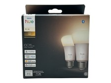 Philips Hue A19 LED Bulb Warm White E26 Dimmable - 2 Pack