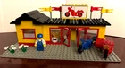 LEGO Town: Motorcycle Shop (6373) Incomplete.