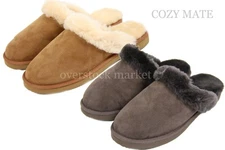 MENS COZY MATE 100% GENUINE AUSTRALIAN SHEARLING WOOL SLIPPERS INDOOR/OUTDOOR