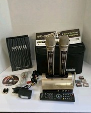 Magic Sing Karaoke System ET18K Wireless Mics with 5 Music Chips  Accessories