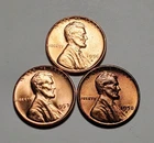 1956 D 1957 D 1958 D LINCOLN WHEAT PENNY UNC 3 COIN SET #C10202