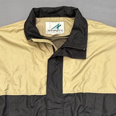 Vintage Affinity Performance Golf Men's L Hong Kong Color Block Windbreaker 