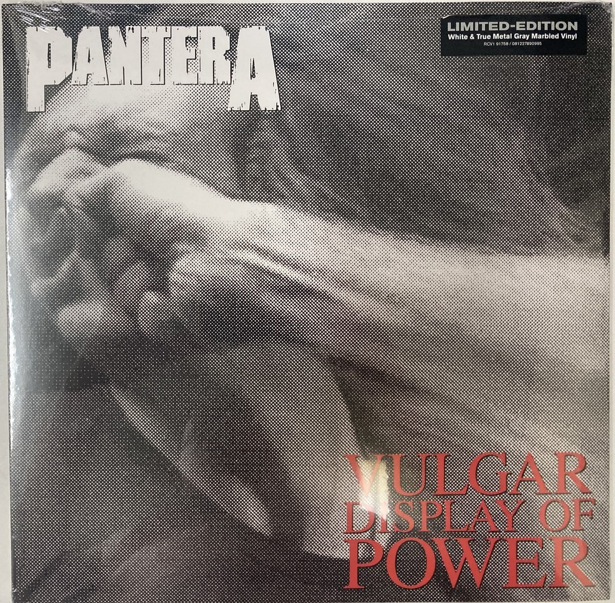 【美品•レア•LP】PANTERA- 邦題:激鉄 Color Vinylレコード PANTERA - Vulgar Display of Power LP (2021 Reissue, Colored Vinyl