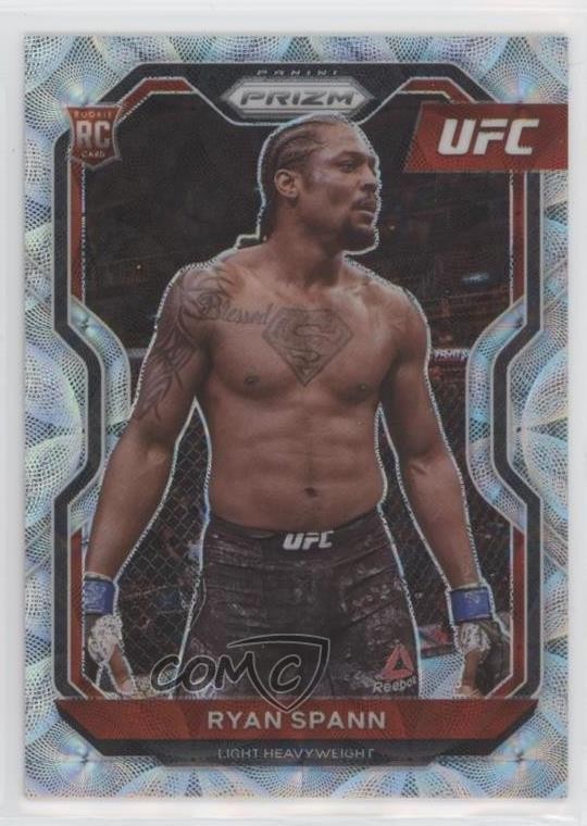 2021 Panini Prizm UFC Premium Box Set Scope Prizm 91/99 Ryan Spann #41 0b11