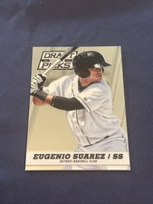 Eugenio Suarez Rookie Card 2013 Panini Prizm Perennial Draft Picks #23. rookie card picture