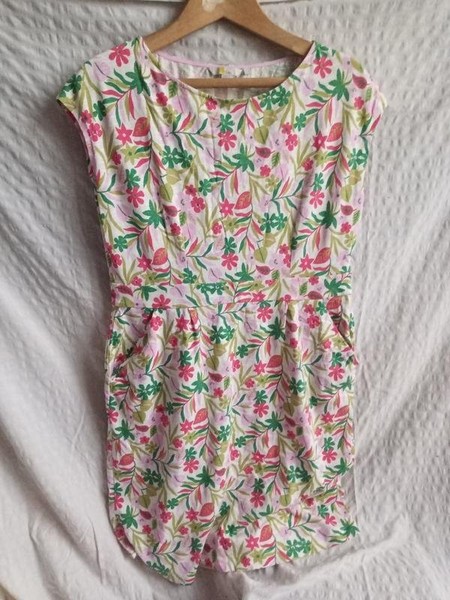 Women Boden Dress White Knit 44 / XXL / 52