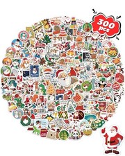 300 PCS Christmas Stickers for Kids, Party Favors Stocking Stuffers Gifts