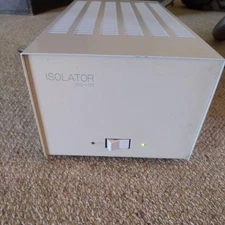 Clean Power Isolator Ground Loop Noise Filter Audio Video Hum Eliminator Pwr-Iso