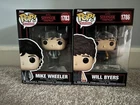Stranger Things Funko Pop Season 5 Mike and Will Lot