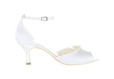 SheSole Womens White Ankle Strap Heels EUR 39 (7449723)