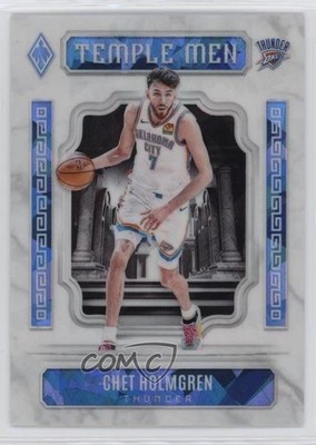 2023-24 Panini Phoenix Temple Men White Ice 29/125 Chet Holmgren #21 10up