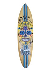 Dia de Los Muertes Totenkopf Deko Surfboard Mexiko Style Surfbrett Mecico