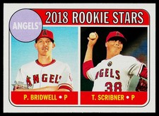 Angels 2018 Rookie Stars RC 2018 Topps Heritage #224 RC Los Angeles Angels