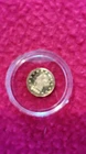 1882 LIBERTY $20 8K REAL GOLD HALF OF GRAM