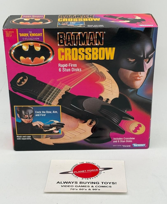 1990 Batman Crossbow MISB Batman The Dark Knight Vintage Vehicle