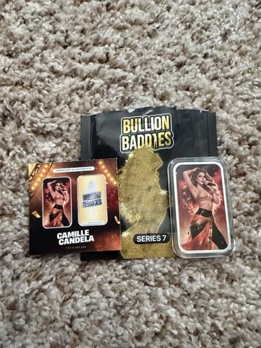 Bullion Baddies Camille Candela 1oz .999 Fine Silver "Limited Mintage" Series 7