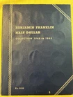 1948-1963 Franklin Half Dollars, Whitman No. 9032 (8 Coins Included)