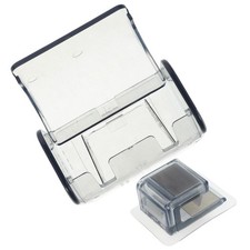 4 Pcs Toothbrush Holder Wall Mounted Set Hanging Holders for Bathrooms