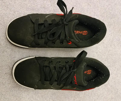 HEELYS Propel 2.0 SKATESCHUHE schwarz/rot/weiß Größe 5 (UK)