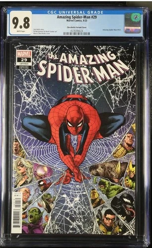 1:25 AMAZING SPIDER-MAN #29 - CGC 9.8 - MARCO CHECCHETTO VARIANT