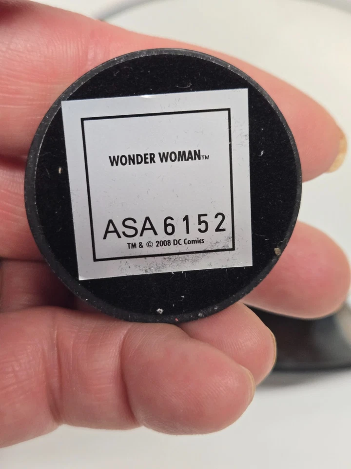 De colección Eaglemoss Publicaciones Marvel 2008 DC Comic Die Cast Wonder Woman Foto 2 de 4