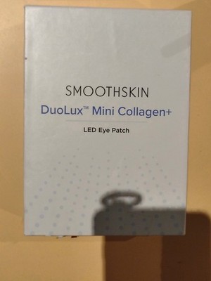 SMOOTHSKIN DuoLux Mini Collagen+ LED Eye Patch Hydrating 24 Sheets White/Blue