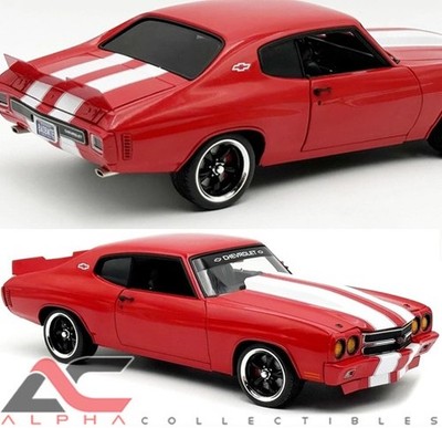 ACME A1805529 1:18 1970 CHEVROLET CHEVELLE SS (RED EYE) | eBay