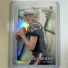 2024 Panini Prizm - Prizm Flashback Rookie Drake Maye #10 Silver Prizm (RC)