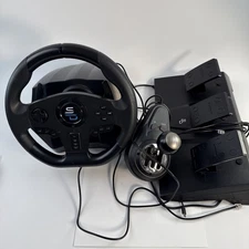 Subsonic Superdrive Gs850-X racing wheel with manual shifter + paddles 3 pedals