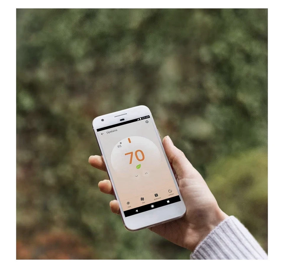 Termostato programável Nest Thermostat E T4001ES - Branco - Imagem 2 de 2