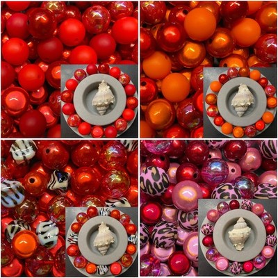 14-16mm Miracle Beads Magic Opaque Leo diverse Perlen MIX 14-16St. animal print