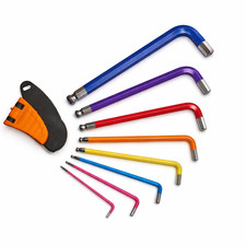 Inbusschlüssel-Satz Inbuschlüssel-Set Kugelkopf farbig 1,5 - 10 mm